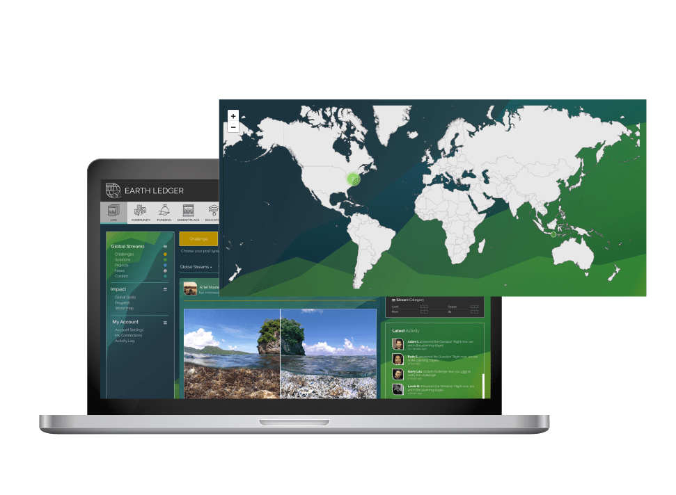 Global Log Example Dashboard global-log-dashboard-earth-ledger